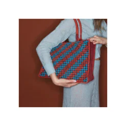 Online Claris Virot Archi Bag Braided Tricolor Leathers