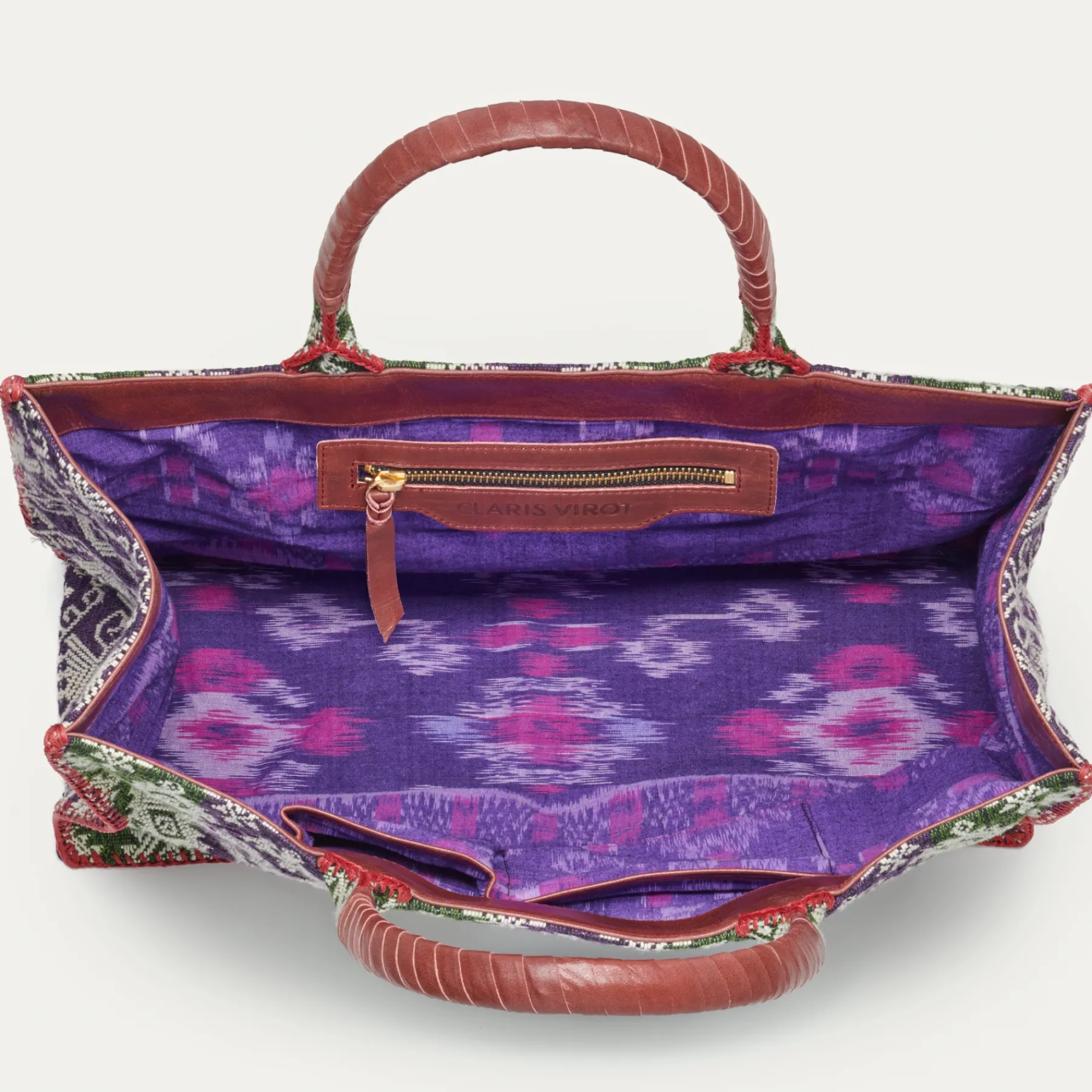 Online Claris Virot Archi Bag Multicolor Sumba Cotton