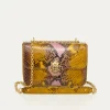 Cheap Claris Virot Ava Medium Bag Stone Hand Painted Python