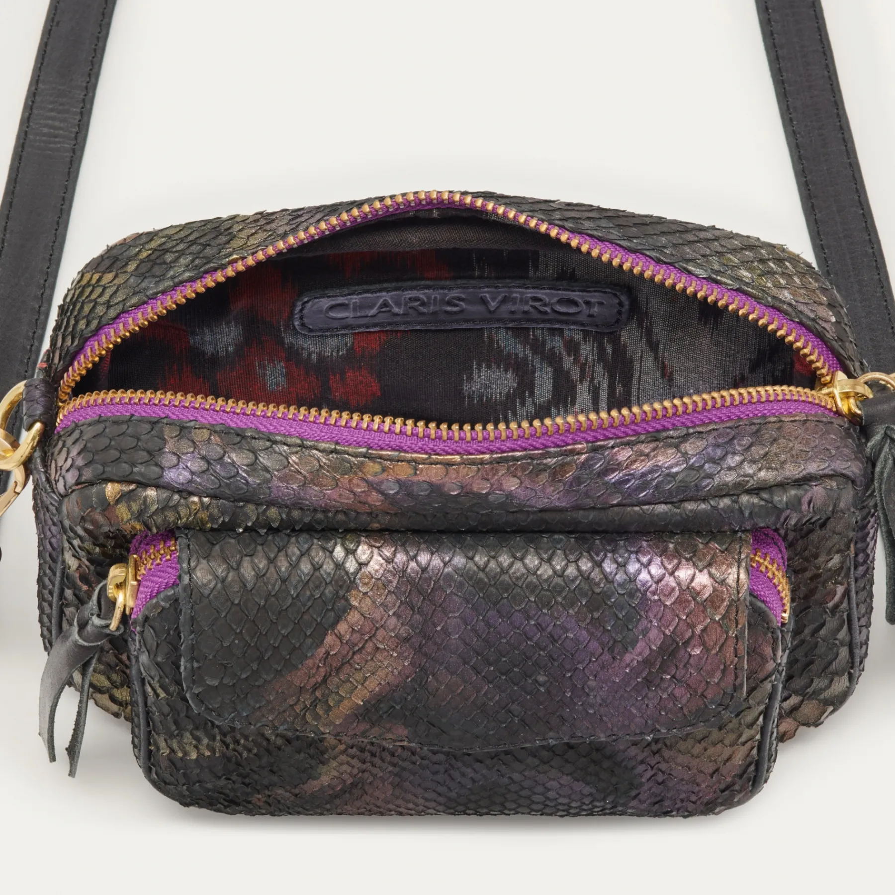 Flash Sale Claris Virot Baby Charly Bag Carbon Python