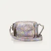 Clearance Claris Virot Baby Charly Bag Metallic Gasoil Leather