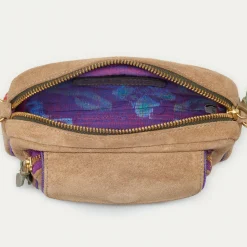 Store Claris Virot Baby Charly Bag Grege Thick Leather Suede