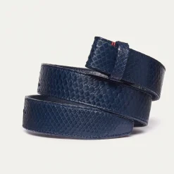 Store Claris Virot Beetle Belt Navy Python