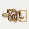 Best Sale Claris Virot Belt Buckle Gold Snake