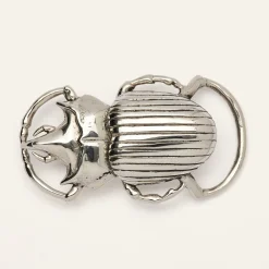Best Claris Virot Belt Buckle Silver Beetle