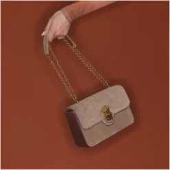 Cheap Claris Virot Big Ava Bag Grege Thick Leather Suede