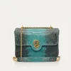 Online Claris Virot Big Ava Bag Lagoon Lizard