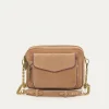 Discount Claris Virot Big Charly Bag Grege Thick Leather Suede