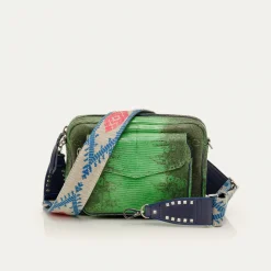 Cheap Claris Virot Big Charly Bag Green Yuzu Lizard