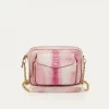 Best Sale Claris Virot Big Charly Bag Burgundy Python