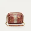 Fashion Claris Virot Big Charly Bag Copper Python