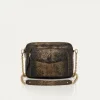 Store Claris Virot Big Charly Bag Old Gold Lizard