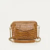 Clearance Claris Virot Big Charly Bag Tobacco Leather