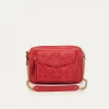 Cheap Claris Virot Big Charly Bag Vermilion Leather