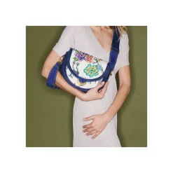 Outlet Claris Virot Big Victoria Bag Peonies Embroided Flowers