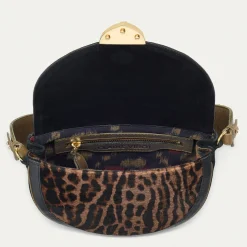 New Claris Virot Big Victoria Bag Ocelot Leather