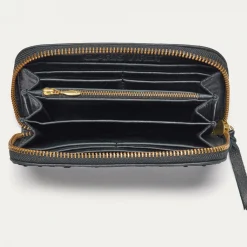 Fashion Claris Virot Bob Wallet Black Python