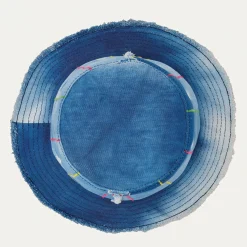 Store Claris Virot Bobby Hat Indigo Bogolan Fabric
