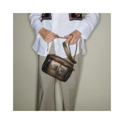 Flash Sale Claris Virot Charly Bag Old Gold Lizard