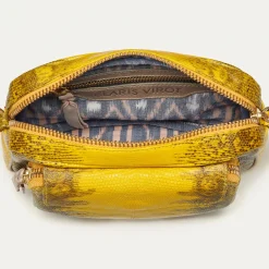 Flash Sale Claris Virot Charly Bag Yellow Lizard