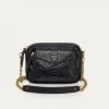 Outlet Claris Virot Charly Bag Black Golden Hardware Python