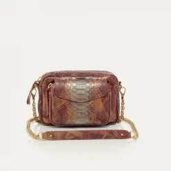Cheap Claris Virot Charly Bag Copper Oxide Python