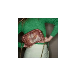 Cheap Claris Virot Charly Bag Copper Oxide Python