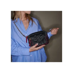 Best Sale Claris Virot Charly Bag Liquorice Leather