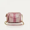 Store Claris Virot Charly Bag Burgundy Python