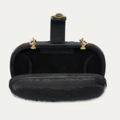 Sale Claris Virot Chiara Bag Black Python
