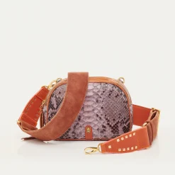 Online Claris Virot Clara Bag Parme Paruma Python