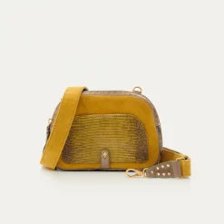 Best Sale Claris Virot Clara Bag Khaki Python And Lizard