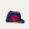Sale Claris Virot Clara Bag Purple Python And Suede