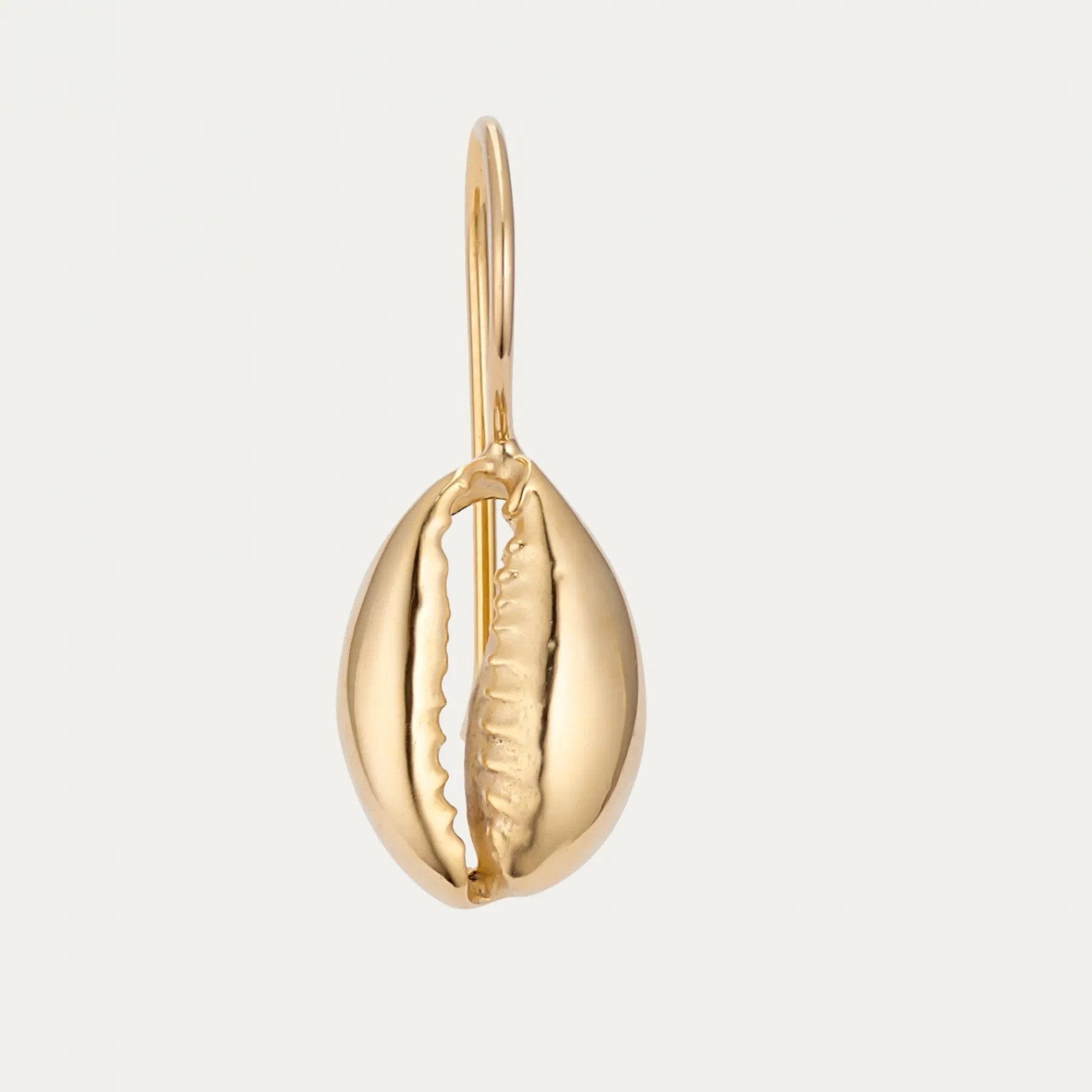 New Claris Virot Cleo Earrings Golden Shell