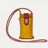 New Claris Virot Double Marcus Case Saffron Python