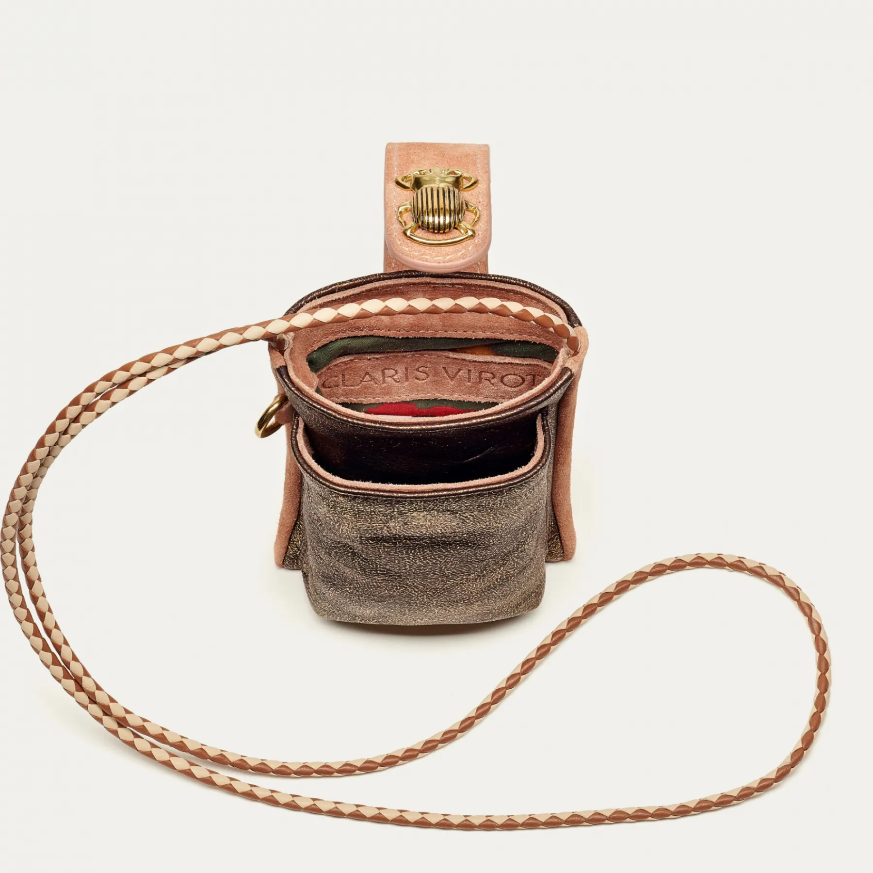 Best Claris Virot Double Marcus Case Golden Brown Leather