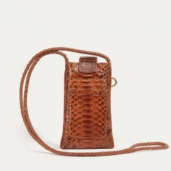 Store Claris Virot Double Marcus Case Moka Python And Leather