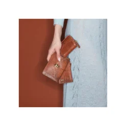 Flash Sale Claris Virot Helena Wallet Bark Lizard