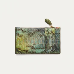 Cheap Claris Virot Helena Wallet Green Valley Python