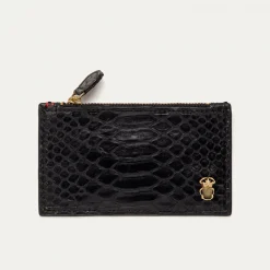 Clearance Claris Virot Helena Wallet Black Python