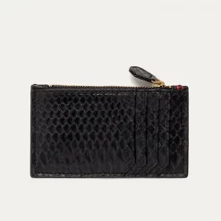 Clearance Claris Virot Helena Wallet Black Python
