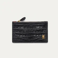 Hot Claris Virot Helena Wallet Black Croco