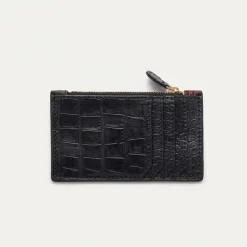 Hot Claris Virot Helena Wallet Black Croco