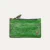 Cheap Claris Virot Helena Wallet Green Yuzu Lizard