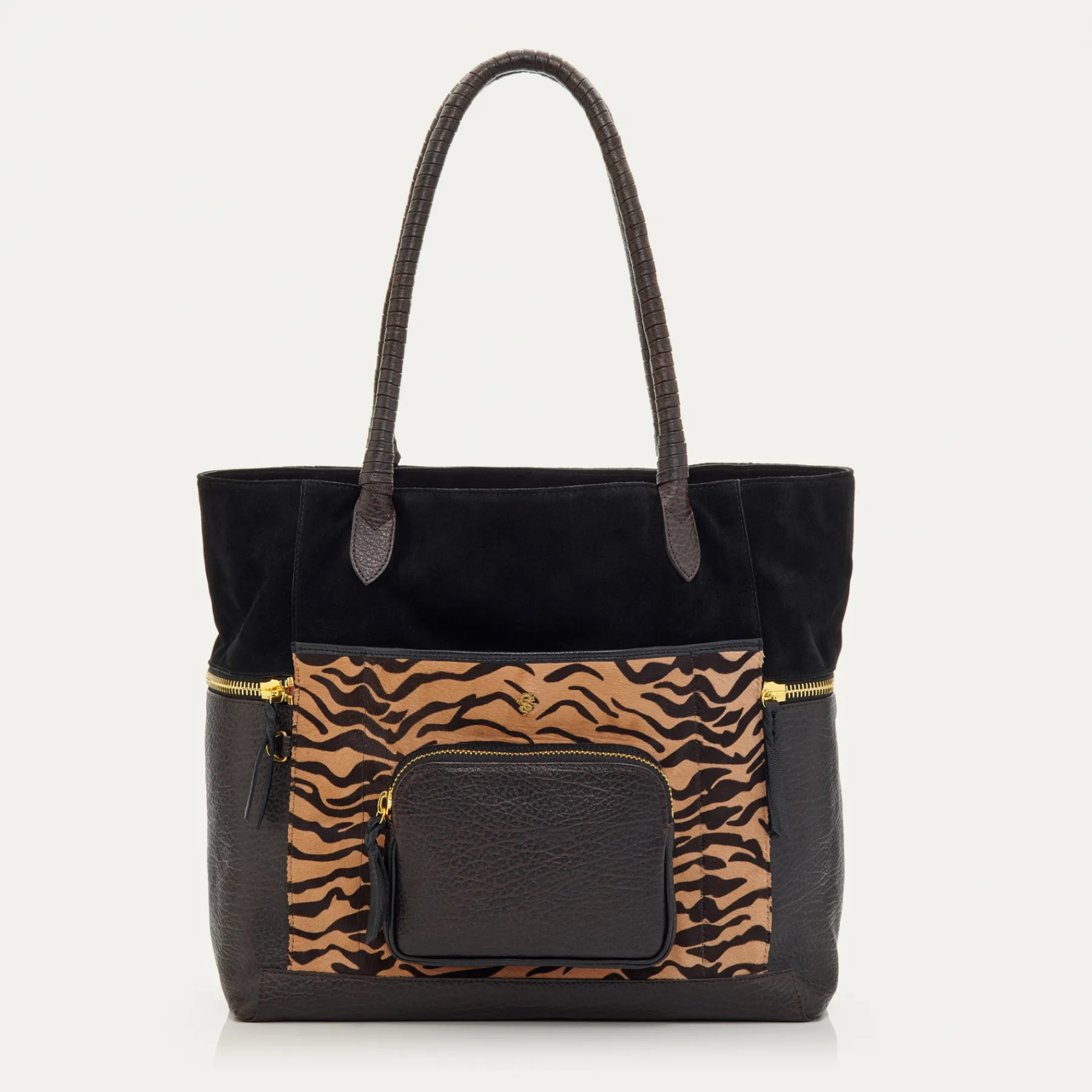Discount Claris Virot Hugo Bag Tora Tiger Leather