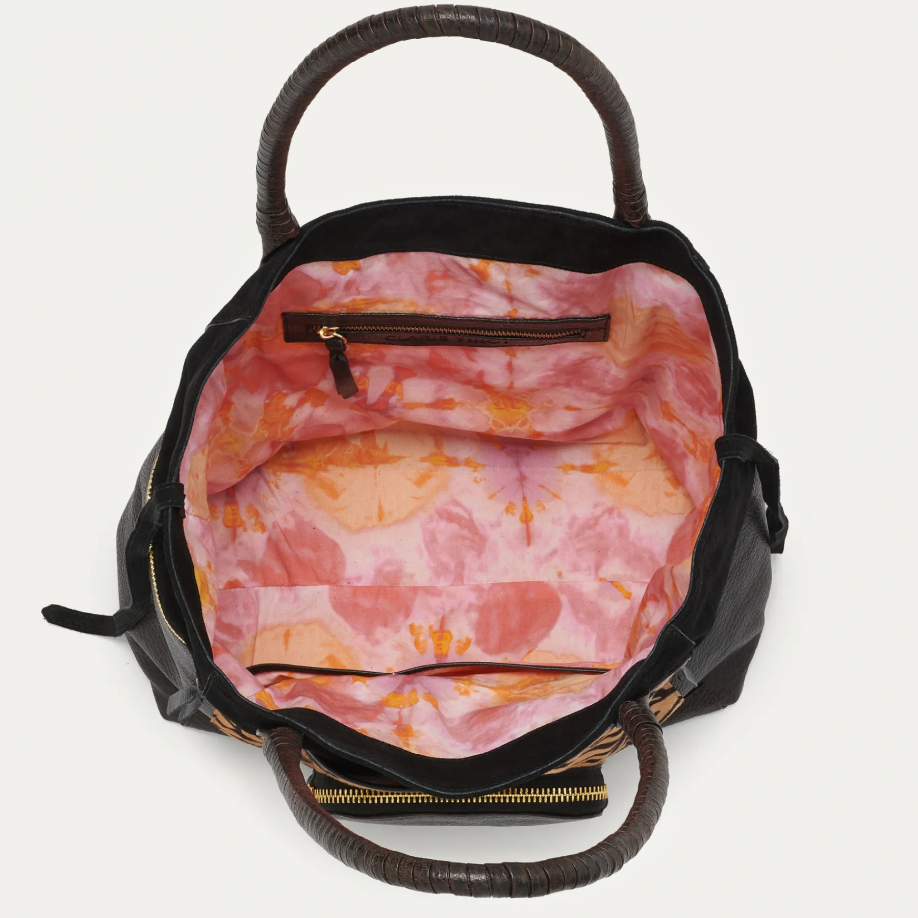 Discount Claris Virot Hugo Bag Tora Tiger Leather