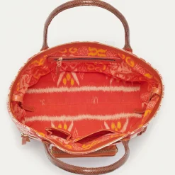 Store Claris Virot Hugo Bag Red Dragon Timor Fabric