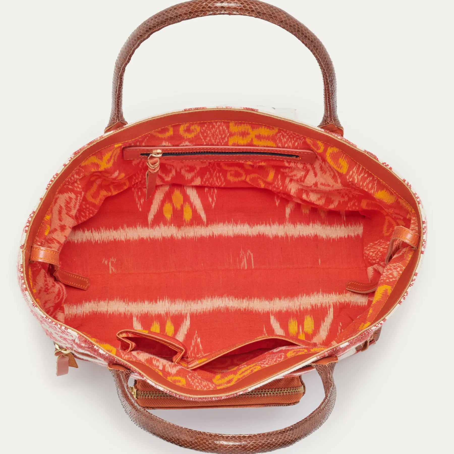 Store Claris Virot Hugo Bag Red Dragon Timor Fabric