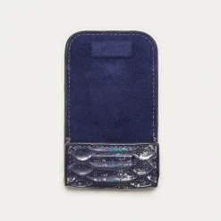 New Claris Virot Jamie Airpods Cases Ice Blue Metallic Python