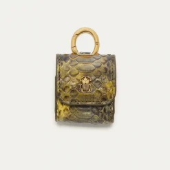 Hot Claris Virot Jamie Airpods Cases Green Valley Python